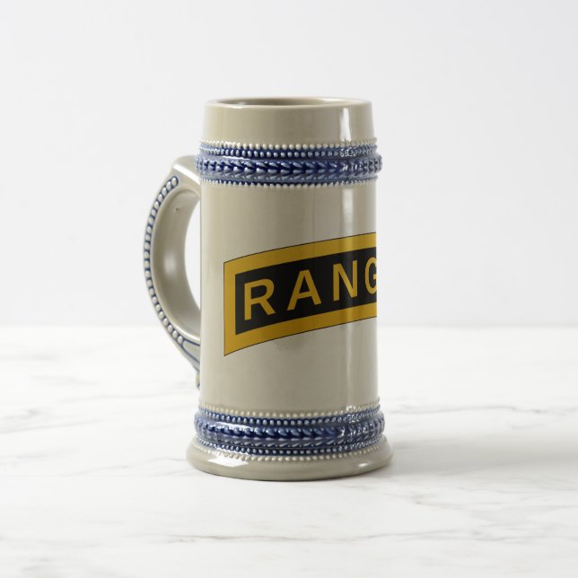 Ranger Tab Beer Stein (Front Left)