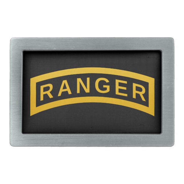 Ranger Tab Belt Buckle (Front)