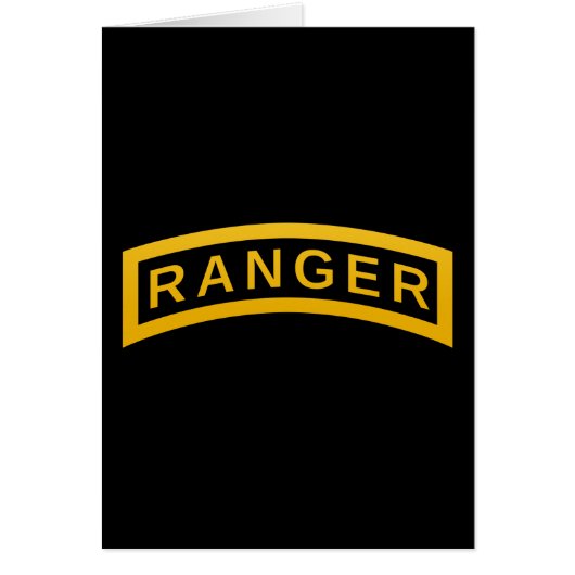Ranger Tab Cards (Front)