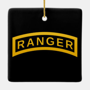 Ranger Tab Ceramic Ornament