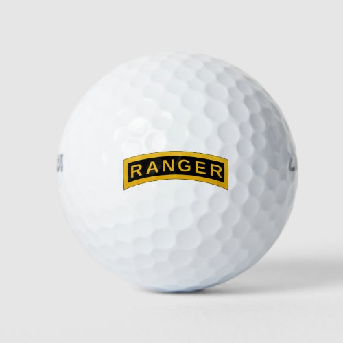 Ranger Tab Golf Balls