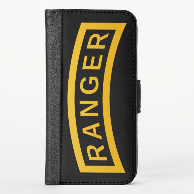 Ranger Tab iPhone Wallet Case (Front)