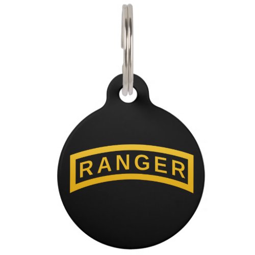 Ranger Tab Pet ID Tag