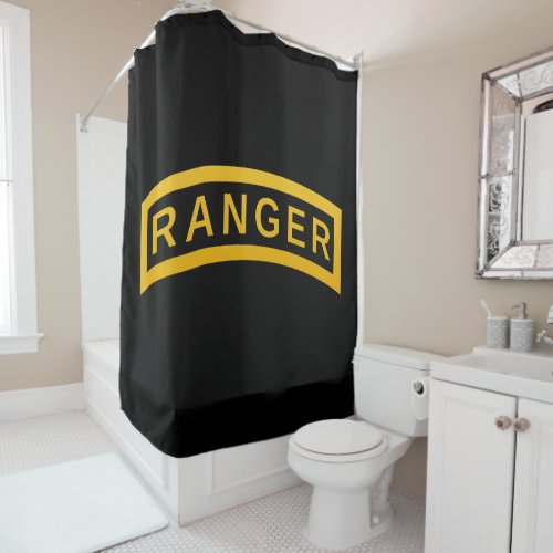 Ranger Tab Shower Curtain