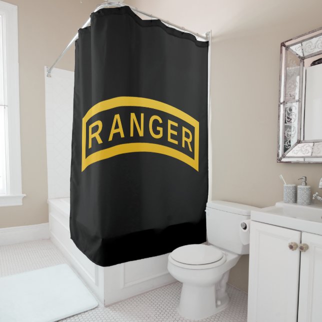 Ranger Tab Shower Curtain (In Situ)
