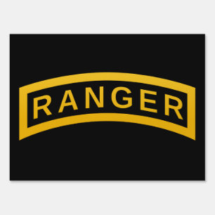 Ranger Tab Sign
