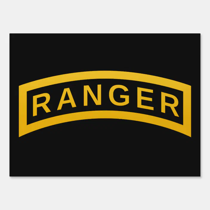 Ranger Tab Sign Small 