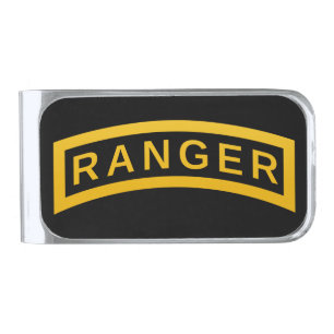 Ranger Tab Silver Finish Money Clip
