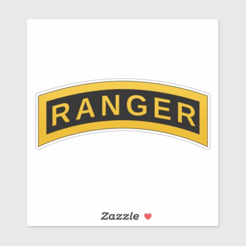 Ranger Tab Sticker