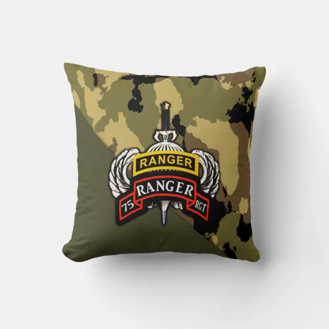 Ranger Throw Pillow (Front)