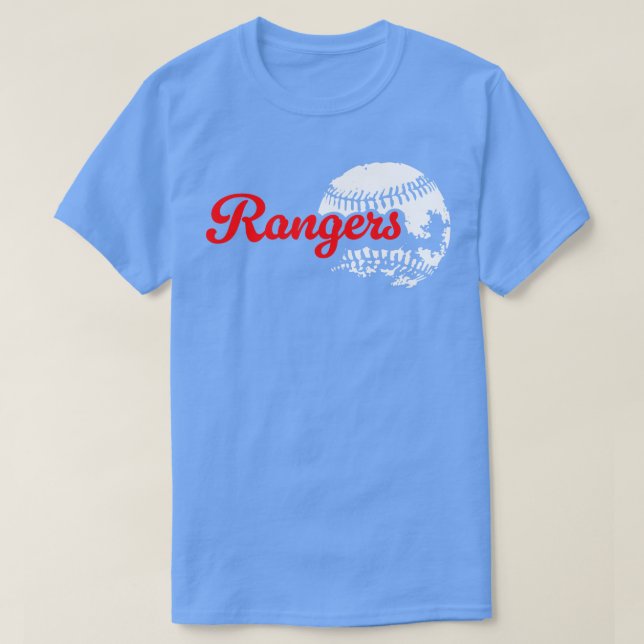 Rangers Baseball 1 T-Shirt (Design Front)