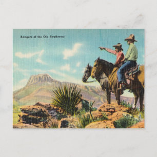 Rangers of the Ole Southwest Postcard