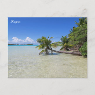 Rangiroa French Polynesia Holiday Postcard