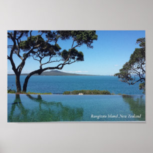 Rangitoto Island ,New Zealand  Poster