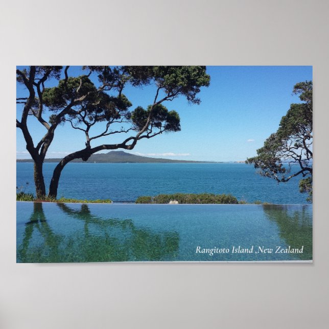 Rangitoto Island ,New Zealand  Poster (Front)