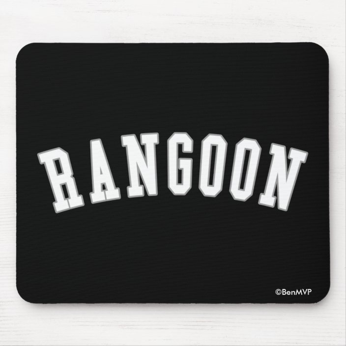 Rangoon Mousepad