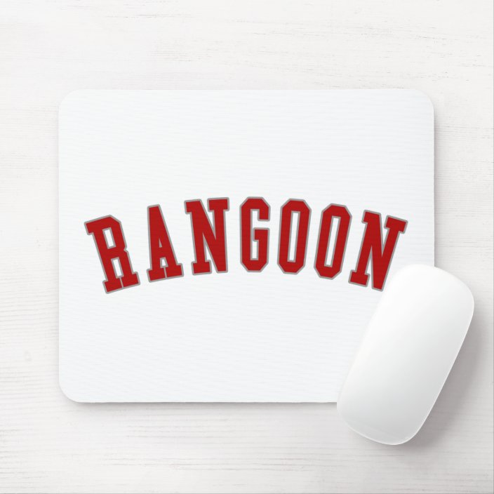 Rangoon Mousepad