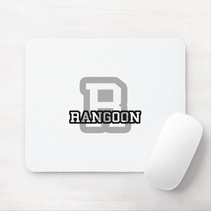 Rangoon Mousepad