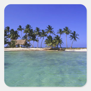 Ranguana Caye, Belize Square Sticker