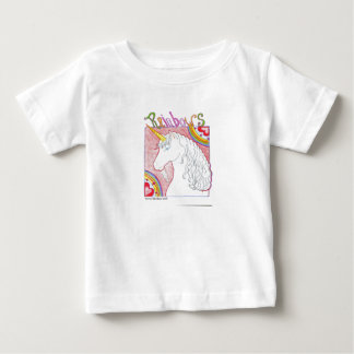Ranibow Unicorn Baby T-Shirt