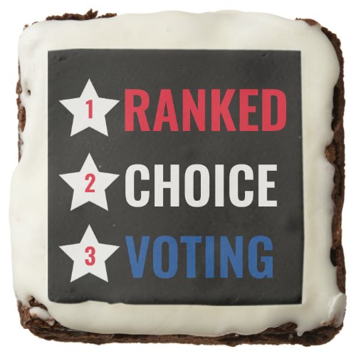Ranked Choice Voting RCV party supplies Brownie
