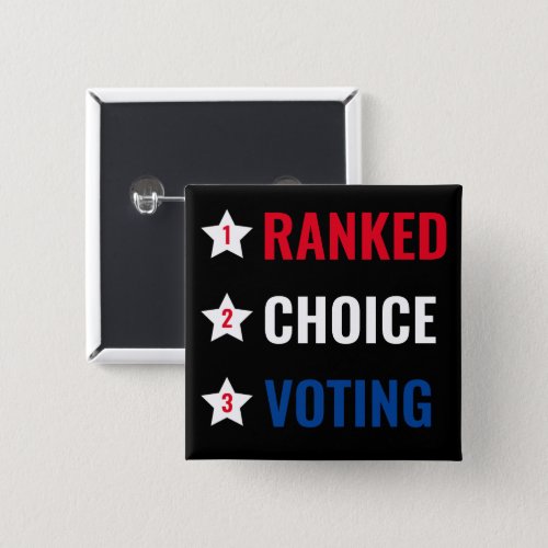 Ranked Choice Voting RCV Political Action button
