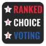 Ranked Choice Voting RCV Political Action sticker