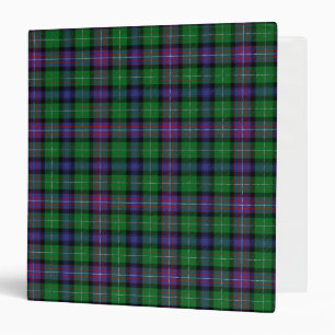 RankineScottish Clan Rankine Tartan Plaid 3 Ring Binder