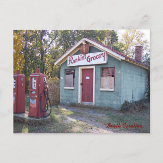 Rankins Grocery Store Postcard