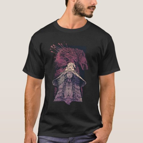 Ranni and the Baleful Shadow  Desaturated  T_Shirt