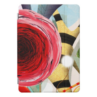 Rannunculus Red Wild Floral Jungle Palm iPad Pro Cover