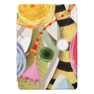 Rannunculus Yellow Wild Floral Jungle Palm iPad Pro Cover