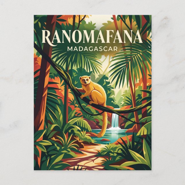 Ranomafana National Park Madagascar Postcard (Front)