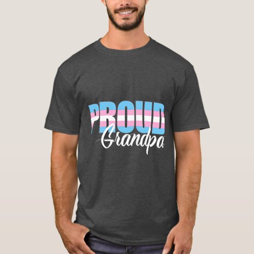 rans Pride  Proud Grandpa LGB Ally for T_Shirt