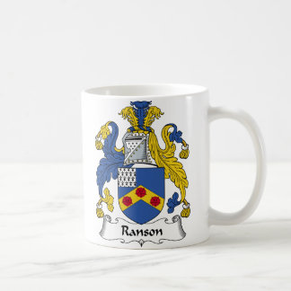 Ranson Family Crest Coffee Mug