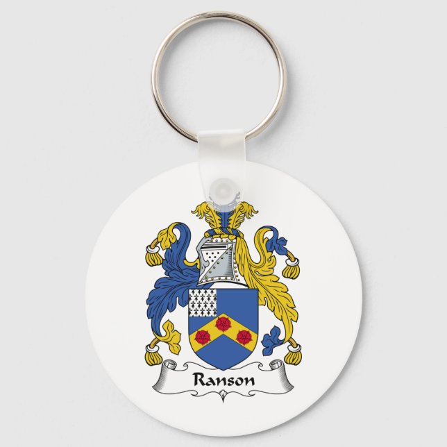 Ranson Family Crest Keychain (Front)