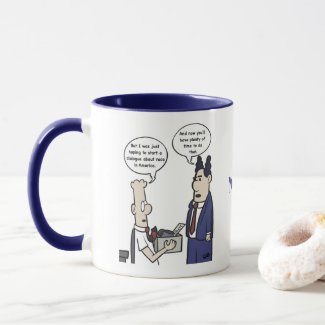 Rant Cartoon Coffee Mug