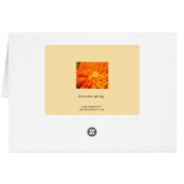 Ranunculus opening.. cards (Back Horizontal)