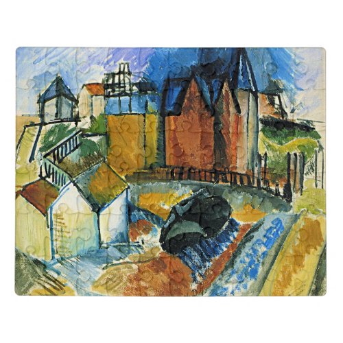Raoul Dufy, The Beach at Havre, Jigsaw Puzzle