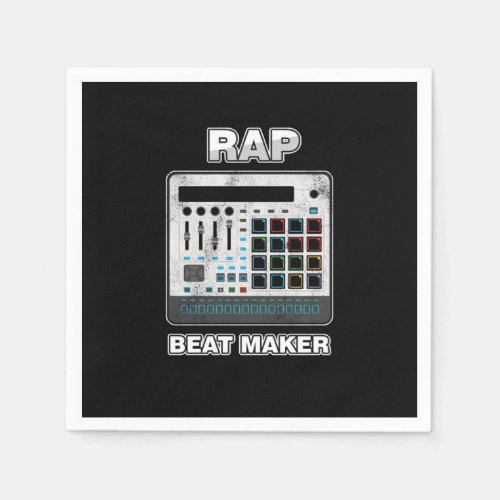 Rap Beat Maker Pop Music Vocal Performer Hip Hop R Napkins