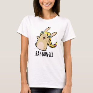 Rap-bun-zel Funny Bunny Pun T-Shirt