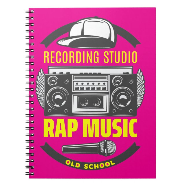 Rap Chronicles: The OG's Studio Notebook (Front)