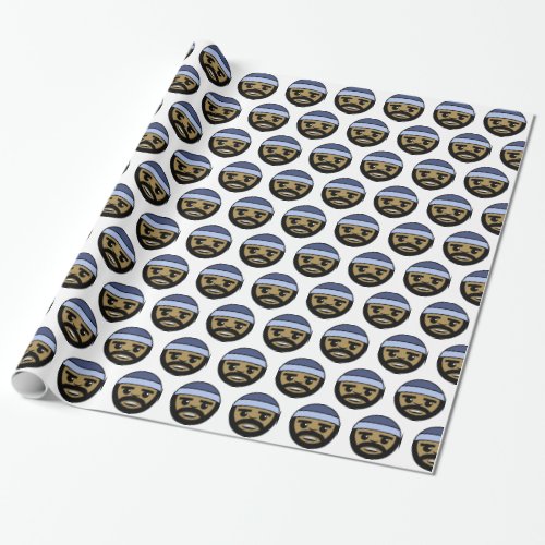 Rap Face Wrapping Paper