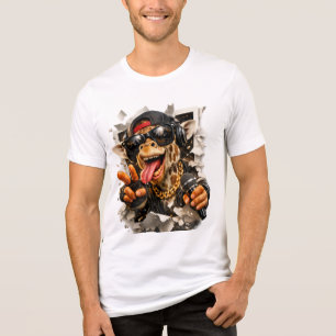 Rap Giraffe Breakout Tee