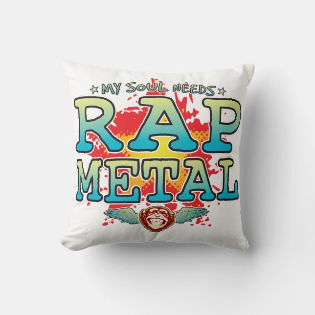 Rap Metal Soul Cushion (Front)