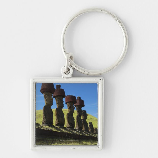 Rapa Nui artifacts, Easter Island Keychain (Front)