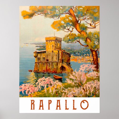 Rapallo Italy Poster