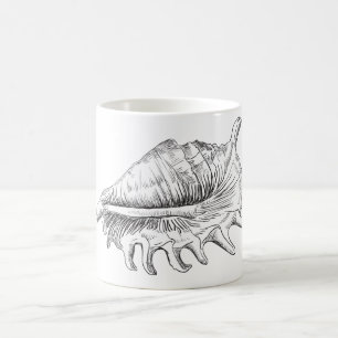 Rapana Seashell Coffee Mug
