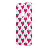 Rapberry Fruit Berry Pink Pattern Uncommon Google Pixel Case (Back/Left)