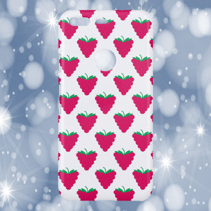 Rapberry Fruit Berry Pink Pattern Uncommon Google Pixel Case
